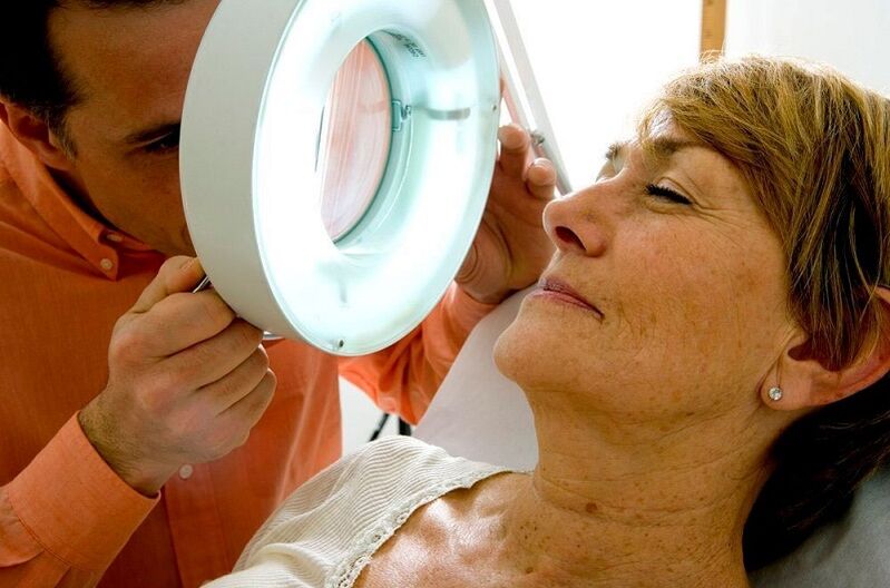 postup vyšetrenia papilómu tváre